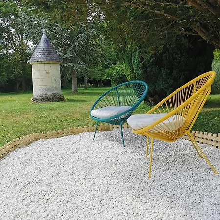 בית כפרי De Charme Avec Terrasse, Proche Circuit 24h Et Zoo De La Fleche, Ideal Pour 4 Pers. - Fr-1-410-438 *